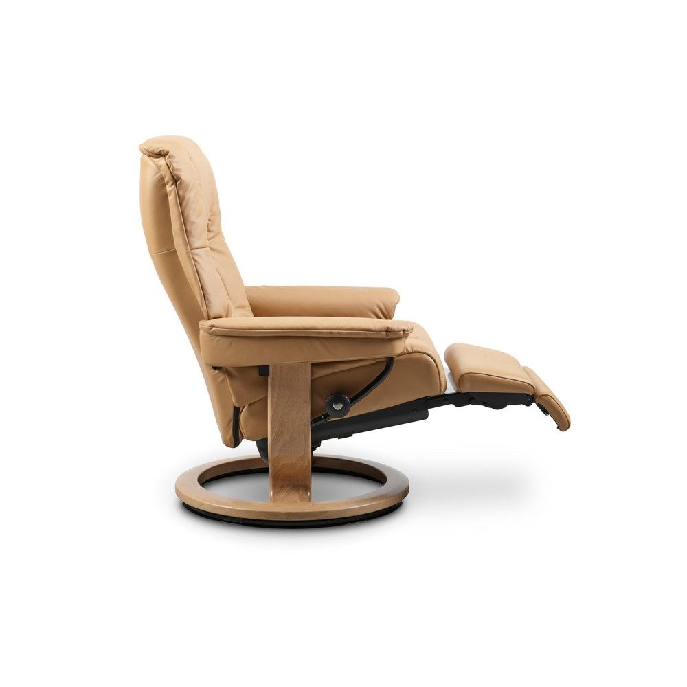 Stressless power store leg and back